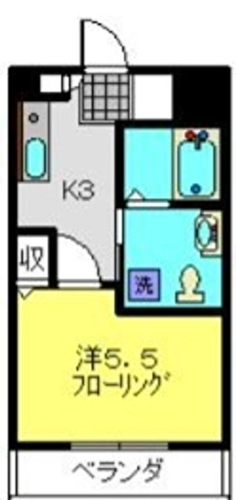 クリエイト小柳202の間取り