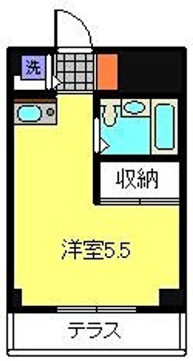 メゾン酒井102の間取り