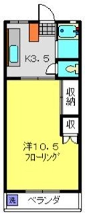 昭栄ホームズ102の間取り