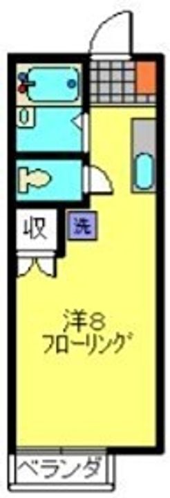 パレ菊名の間取り