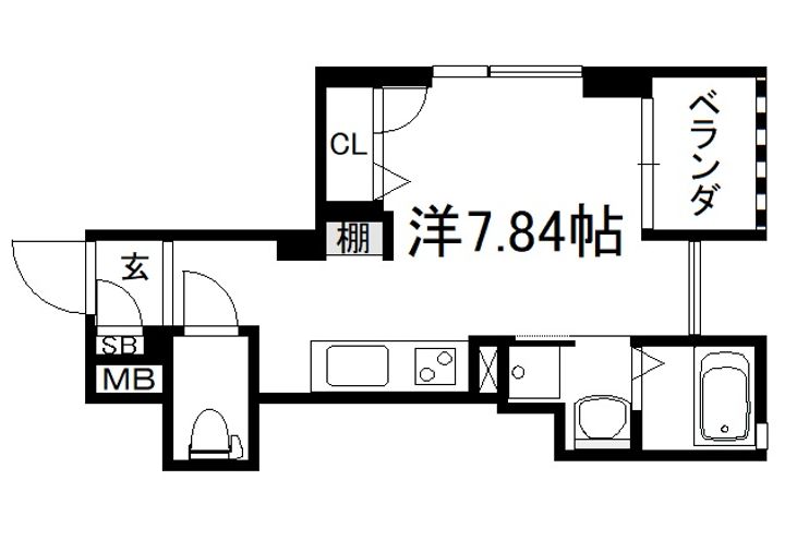 MILLE LIBRORUM404の間取り