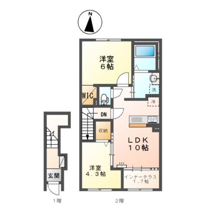 Arietta Haradaniの間取り