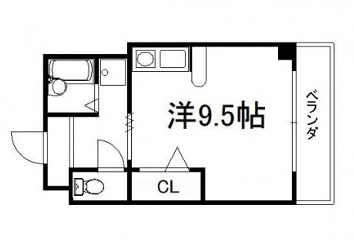 カーサセブン305の間取り