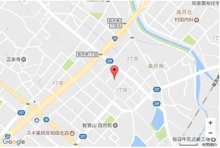 ブランミュールの地図