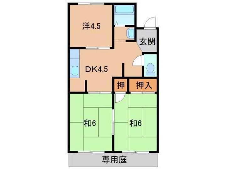 ファミール下兵庫の間取り