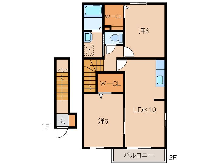 ディアコートの間取り