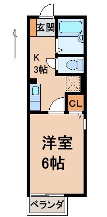 オリベックス高松の間取り