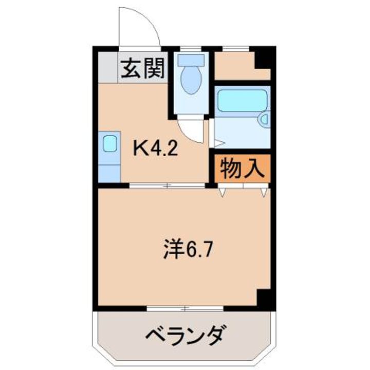 アンビアンテ田中町の間取り