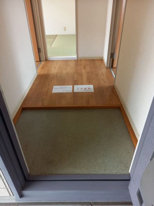 グリーンフル小倉の玄関