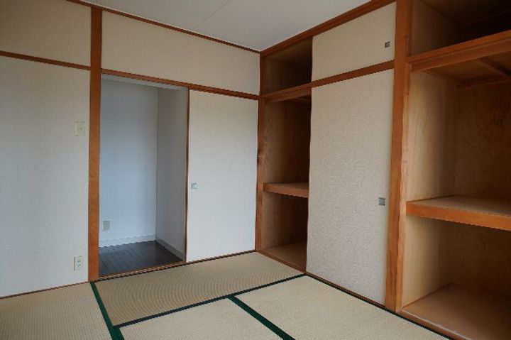 新中島エクセランスの寝室