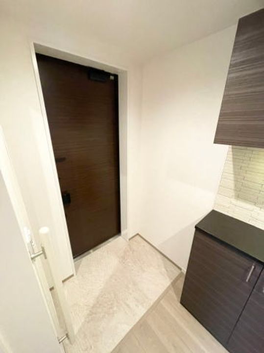 ベレオ小松原の玄関