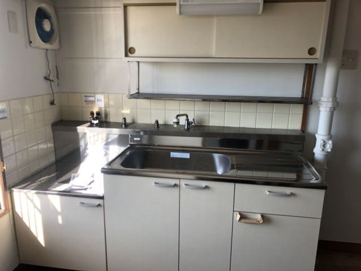 太田団地 A棟のキッチン