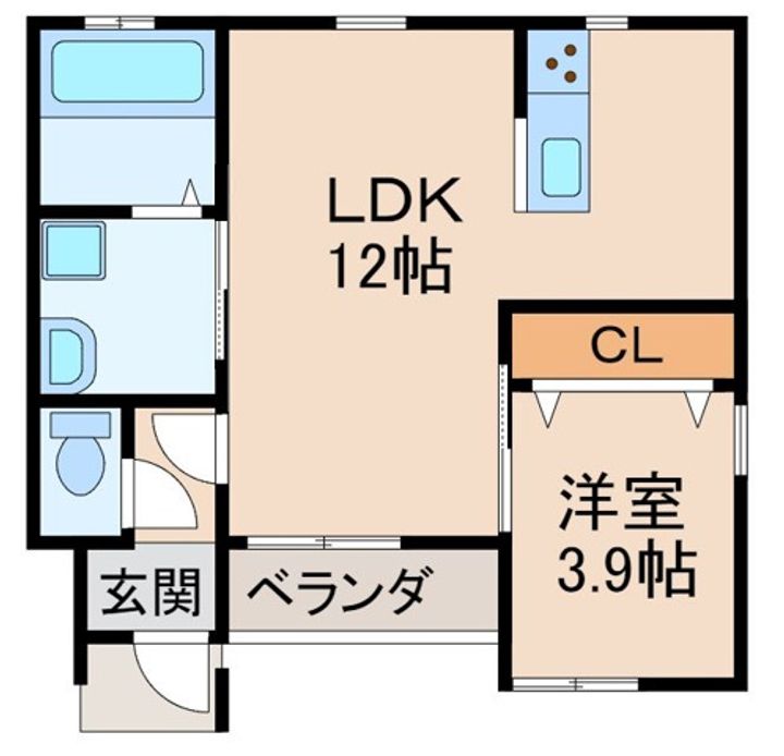クラウンハイツ砂山南Ⅱの間取り