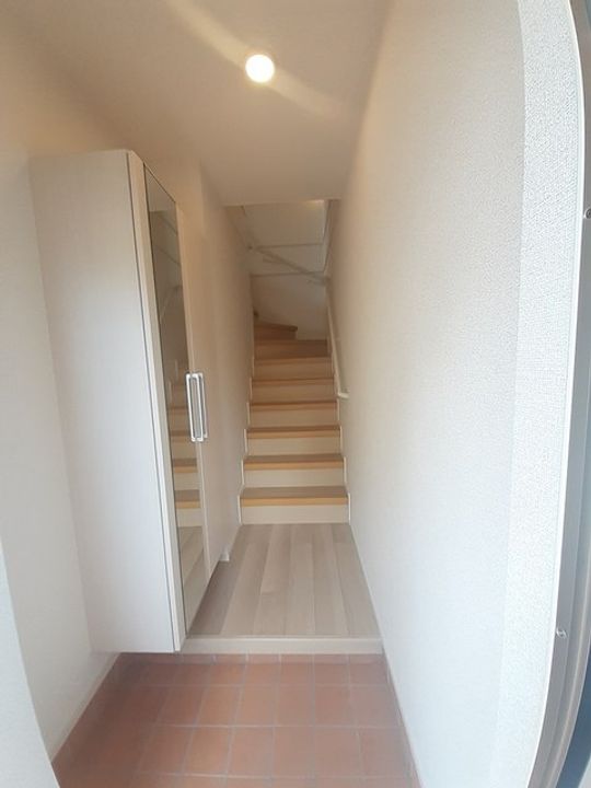 ハイライトの玄関