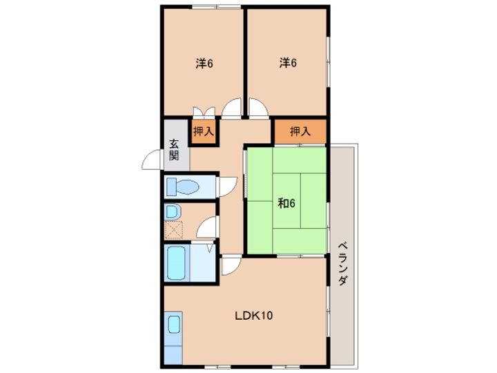 ハイムフューチャーの間取り