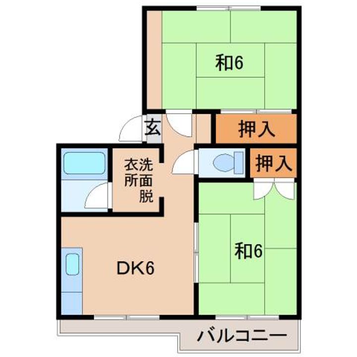タウニィ出口の間取り