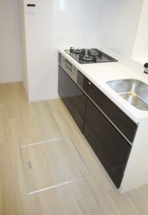 和歌山県岩出市中迫(アパート)の賃貸物件のキッチン