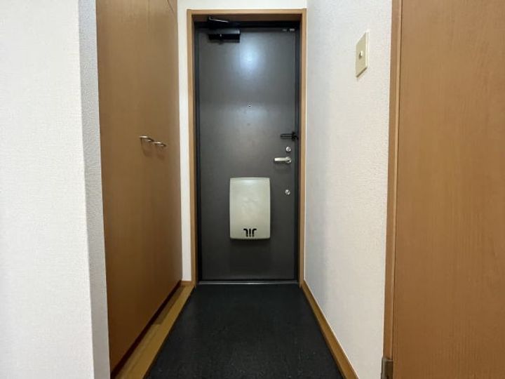 和歌山県和歌山市神前(アパート)の賃貸物件の玄関