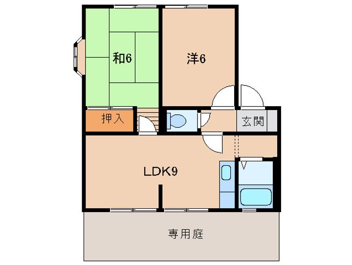 カーサポポの間取り