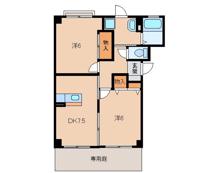フォレストハウスの間取り