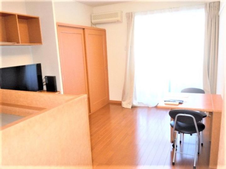 レオパレスグリーンピア太田104の寝室