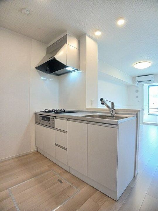 和歌山県岩出市山(アパート)の賃貸物件のキッチン