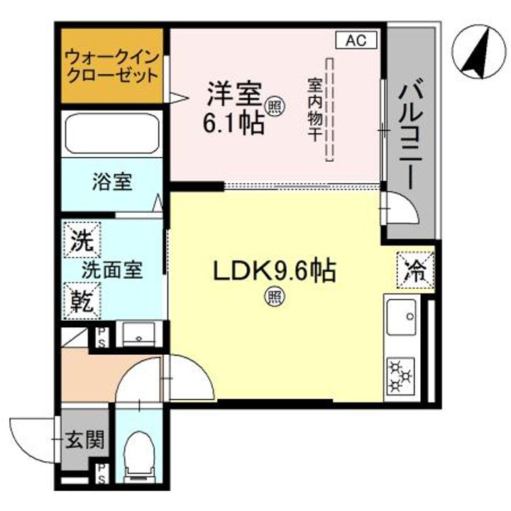 D-grace秋月の間取り