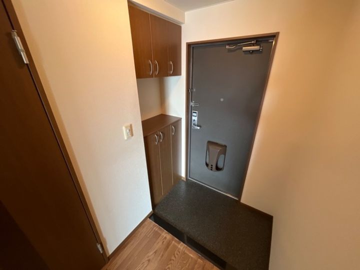 和歌山県和歌山市田尻(マンション)の賃貸物件の玄関