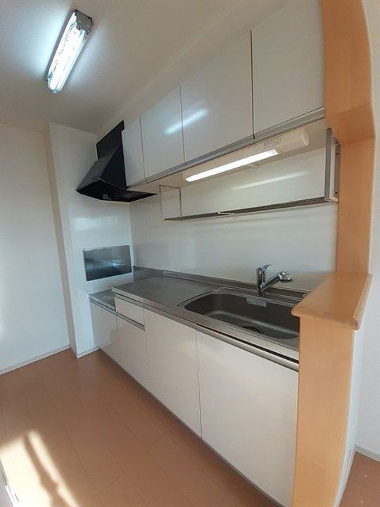 和歌山県和歌山市西浜(アパート)の賃貸物件のキッチン