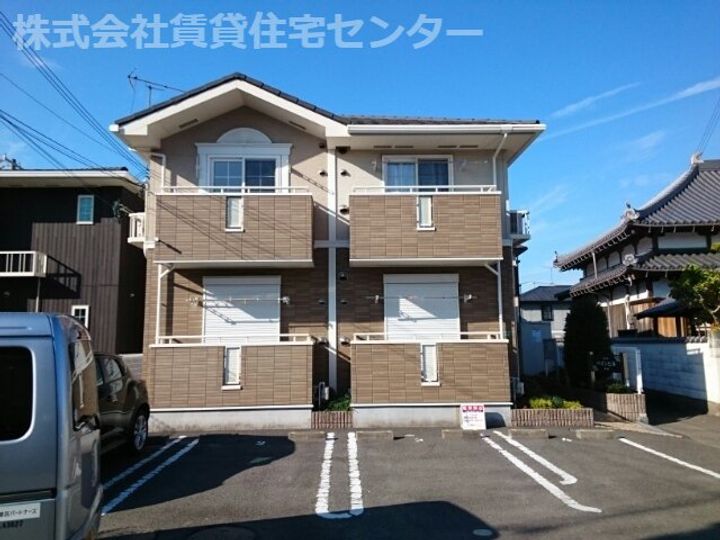 和歌山県和歌山市松ケ丘2丁目(アパート)の賃貸物件の外観