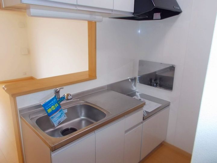 和歌山県和歌山市松ケ丘2丁目(アパート)の賃貸物件のキッチン