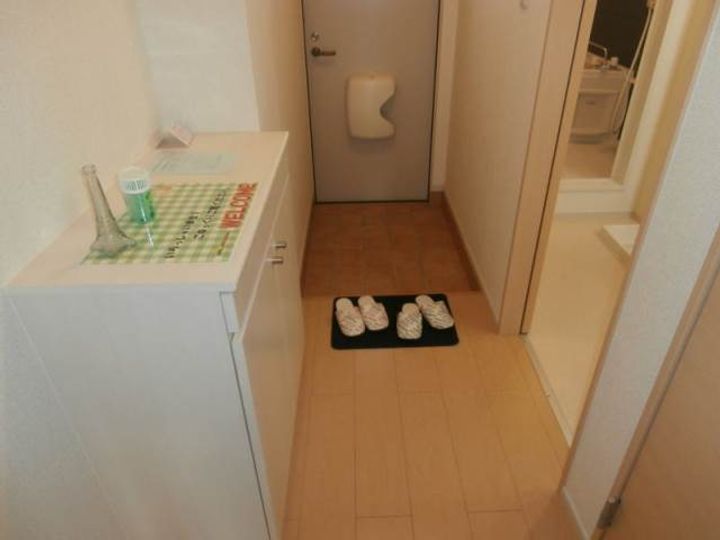 和歌山県和歌山市福島(アパート)の賃貸物件の玄関