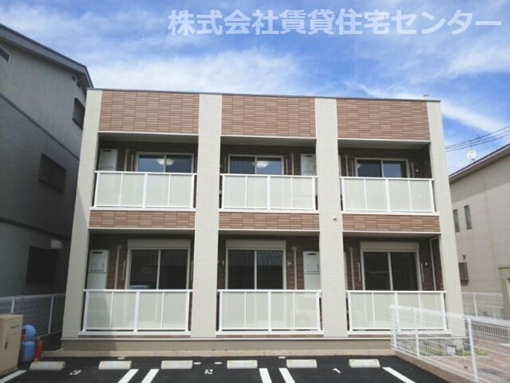 和歌山県和歌山市中之島(アパート)の賃貸物件の外観