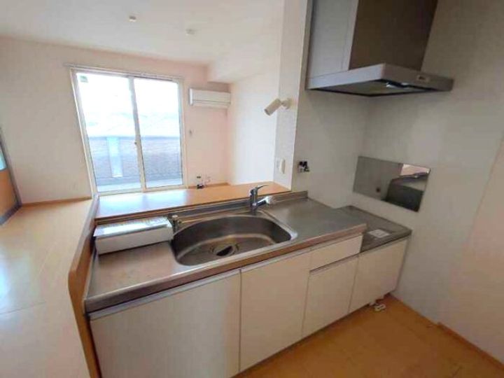 和歌山県和歌山市野崎(アパート)の賃貸物件のキッチン