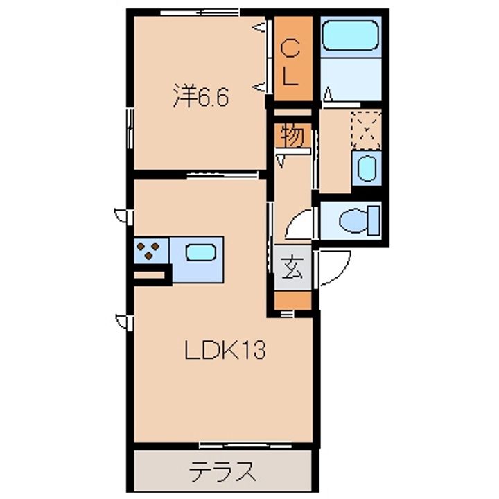 シャーメゾンWILLの間取り