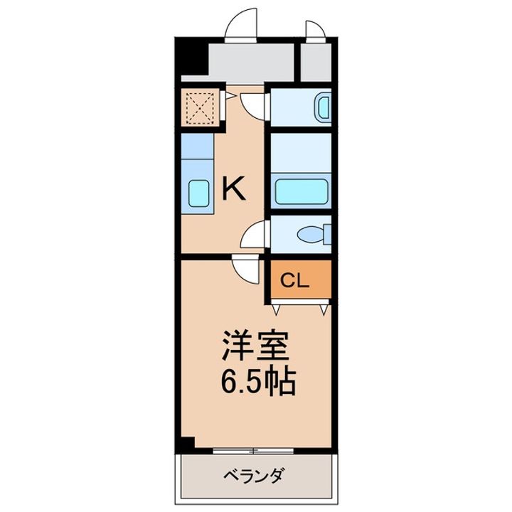 和歌山県和歌山市岡南ノ丁(マンション)の賃貸物件の間取り