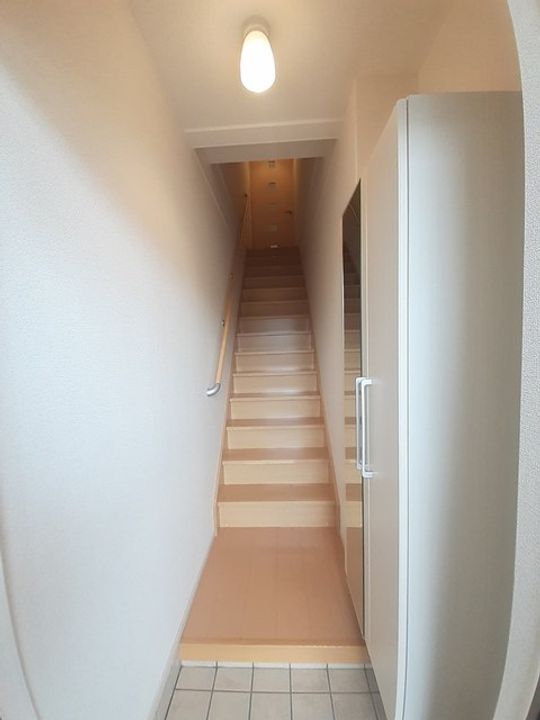 和歌山県御坊市名屋(アパート)の賃貸物件の玄関
