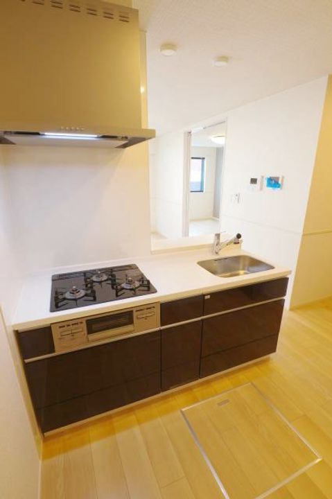 和歌山県岩出市中迫(アパート)の賃貸物件のキッチン