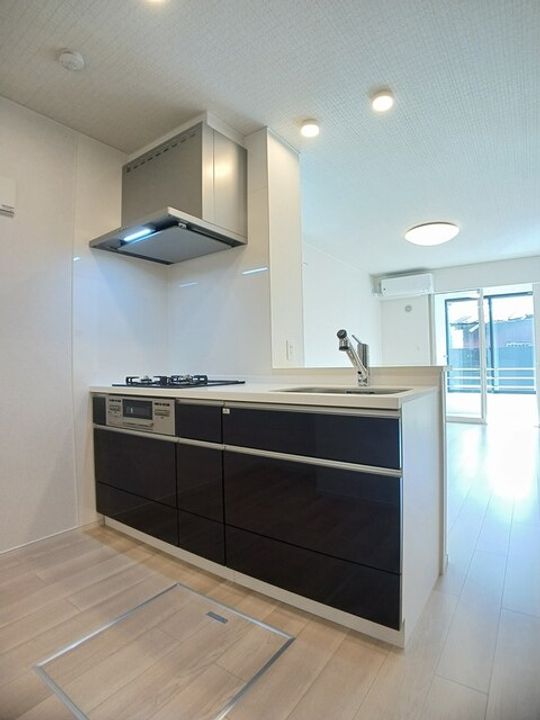 和歌山県岩出市中迫(アパート)の賃貸物件のキッチン