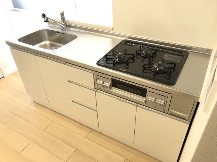 和歌山県和歌山市西浜(アパート)の賃貸物件のキッチン