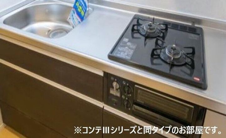 和歌山県和歌山市北新博労町(アパート)の賃貸物件のキッチン