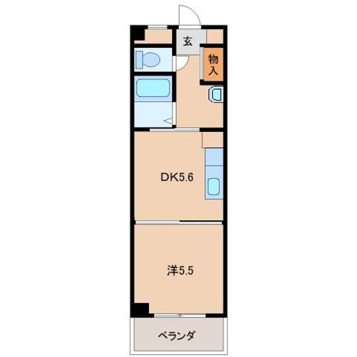 アルコバレーノの間取り