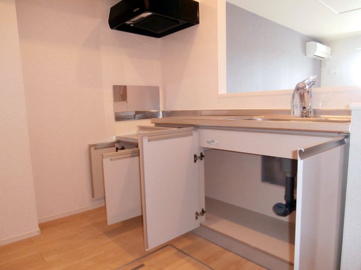 和歌山県和歌山市狐島(アパート)の賃貸物件のキッチン