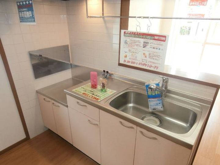 和歌山県和歌山市津秦(アパート)の賃貸物件のキッチン