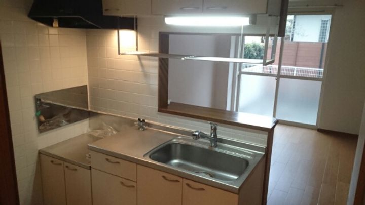 和歌山県和歌山市津秦(アパート)の賃貸物件のキッチン