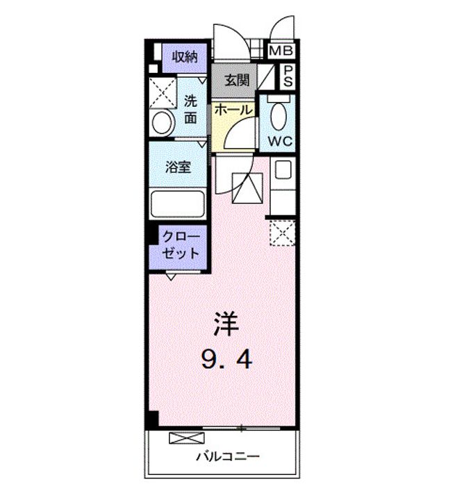 サニーサイドの間取り