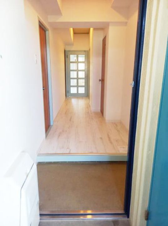 スクエアメゾン和歌山の玄関