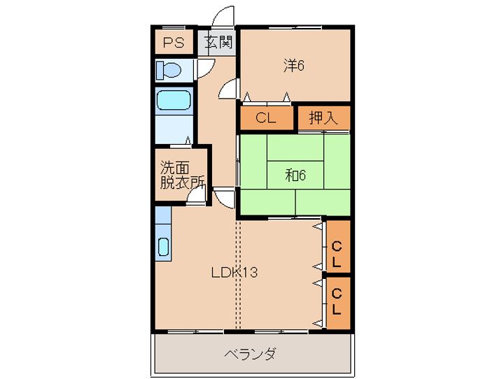 フローラ重根の間取り
