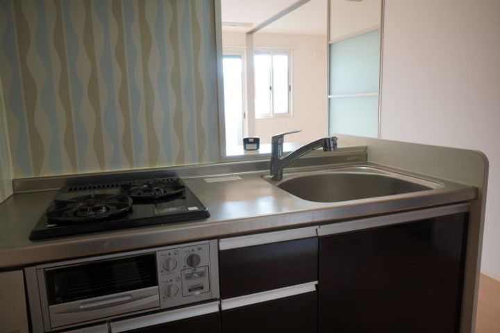 和歌山県和歌山市杭ノ瀬(アパート)の賃貸物件のキッチン