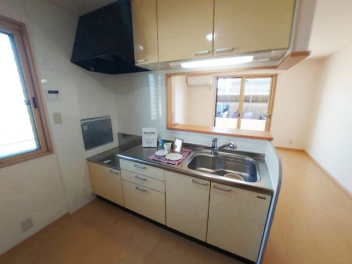 和歌山県岩出市波分(アパート)の賃貸物件のキッチン